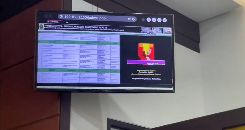 Description: D:\AFOTO\2021\Sarana PN Bkn 2021\06. TV Media Center Menampilkan jadwal sidang dan profile pengadilan.png
